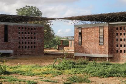 Sample Housing at Benga Riverside Residential Community_Photo by Jaime Herraiz for Kéré Architecture