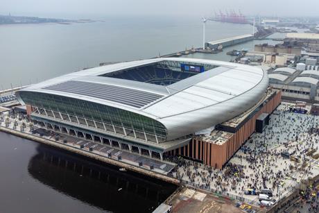 Everton Stadium aerial