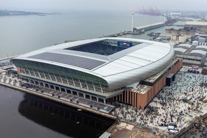 Everton Stadium aerial